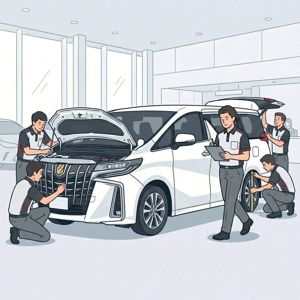 一括査定：複数社が競争入札