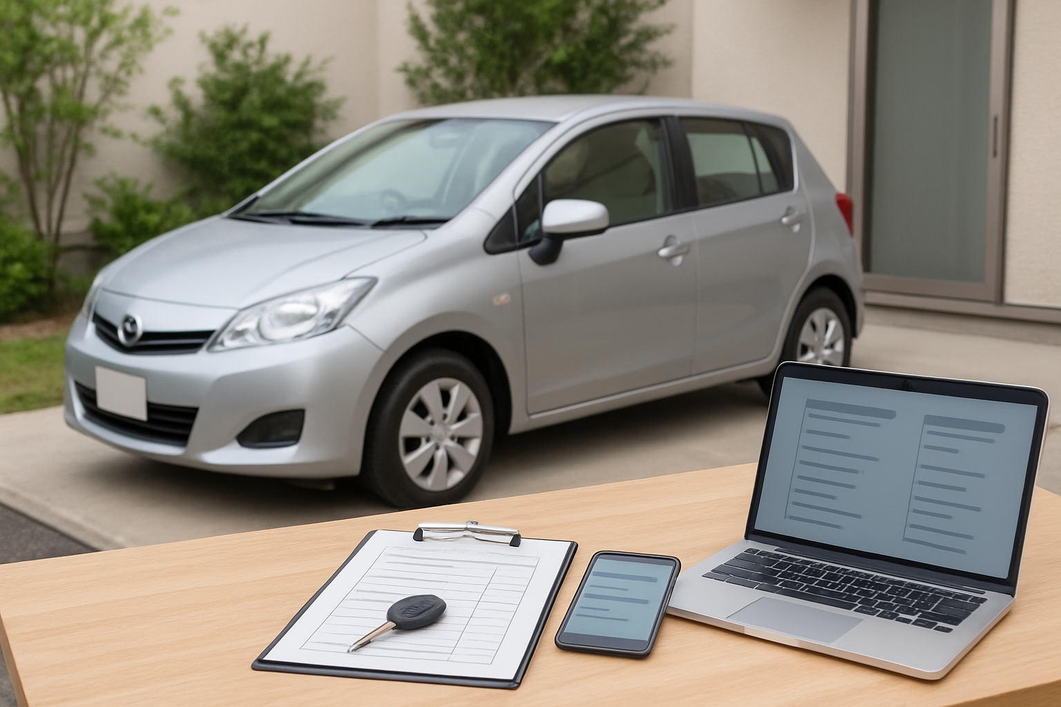納得のいく車売却ができたイメージ
